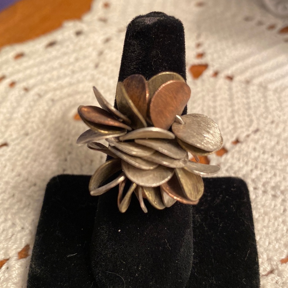 Silpada tricolor ring